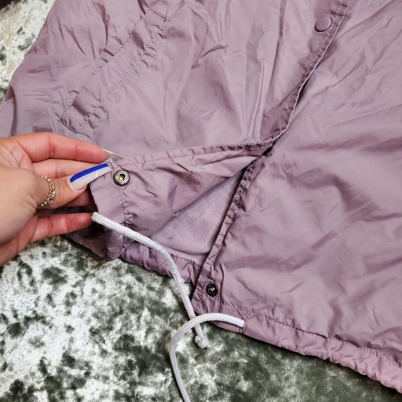 Vans Purple Snap Button Windbreaker Jacket - Picture 5 of 8